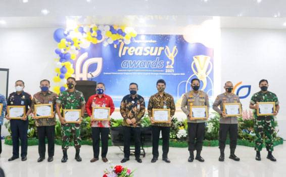 Pangkogabwilhan I Hadiri Acara Penganugerahan Treasury Awards Tahun 2021