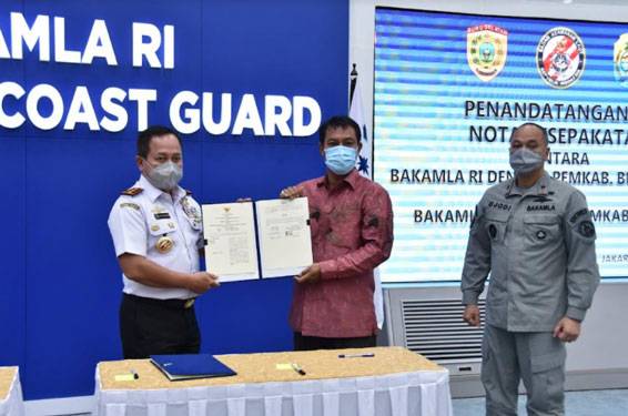 Bakamla RI Konsisten Lakukan Pembangunan Stasiun Sistem Peringatan Dini