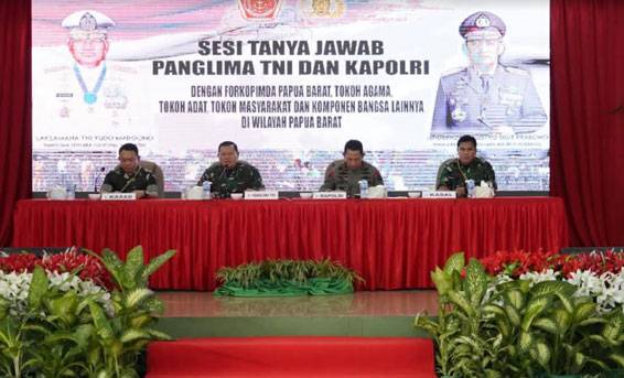 Panglima TNI: Ini Wujud Cinta dan Sayang Saya Terhadap Tanah Papua