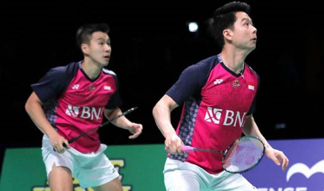 Kevin/Marcus Tersingkir di 16 Besar Malaysia Open 2023