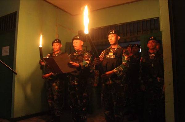 Ikrar Kesetiaan Warnai HUT Ke-70 Yonif Raider 142/KJ di Penugasan Papua