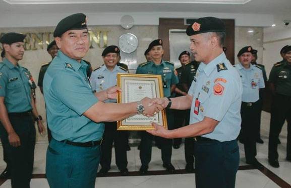 Asrenum Panglima TNI Pimpin Sertijab Paban II Jemen Srenum TNI