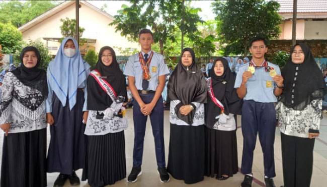 3 Siswa UPT SMPN 1 Bangkinang Kota Ini Sukses Ukir Prestasi Olahraga