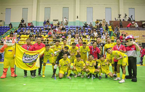 COSMO JNE FC Sukses Duduki Peringkat 2 Liga Futsal Profesional Indonesia 2022-2023