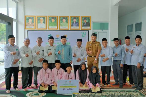Di HUT Ke-22, Wabup Husni Merza Harap Baznas Siak Semakin Berkualitas