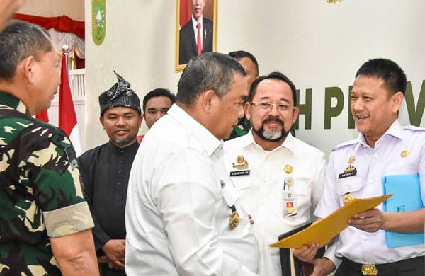 Bupati Bengkalis Ikuti Rakor Konflik Lahan dan FPKM, Gubri Tekankan Kepatuhan Perusahaan