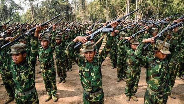 Perang Saudara di  Myanmar Makin Ngeri, Militer "Pecah"