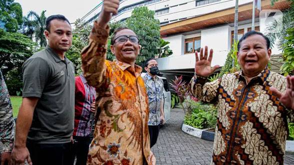 Mahfud Mundur dari Menko Polhukam, Begini Tanggapan Prabowo