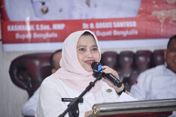 Buka Musrenbang Kecamatan Pinggir, Kasmarni Sebutkan Alokasi Anggaran Pembangunan 2024