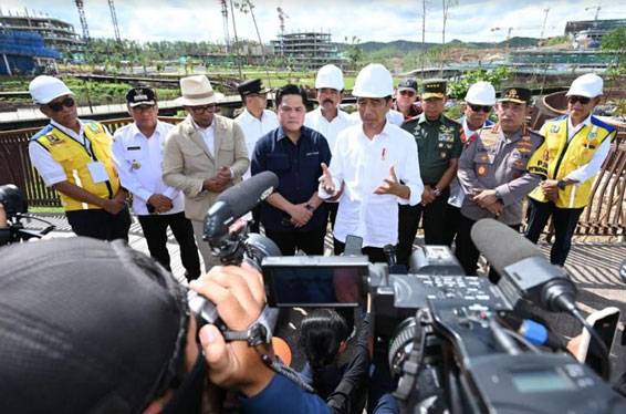 Panglima TNI Dampingi Kunjungan Kerja Presiden RI ke IKN