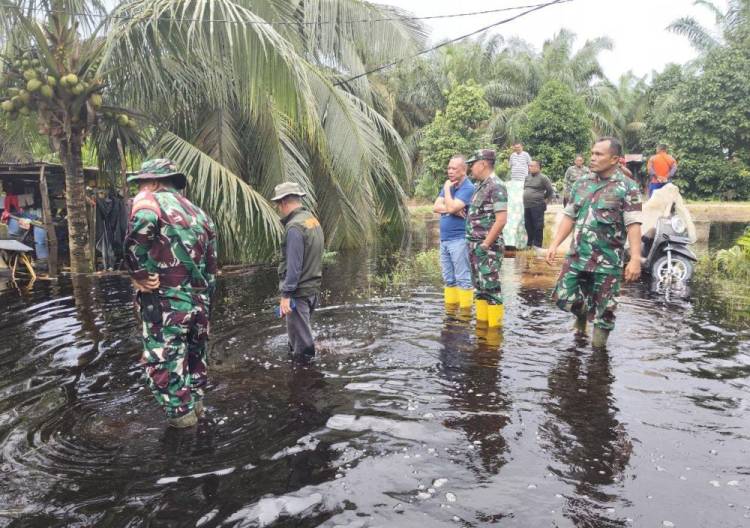 Ratusan Rumah di Mempura Siak Terendam Banjir