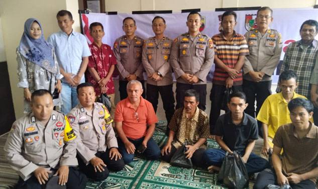 Polsek Pekanbaru Kota Gelar Jumat Curhat Bersama Masyarakat