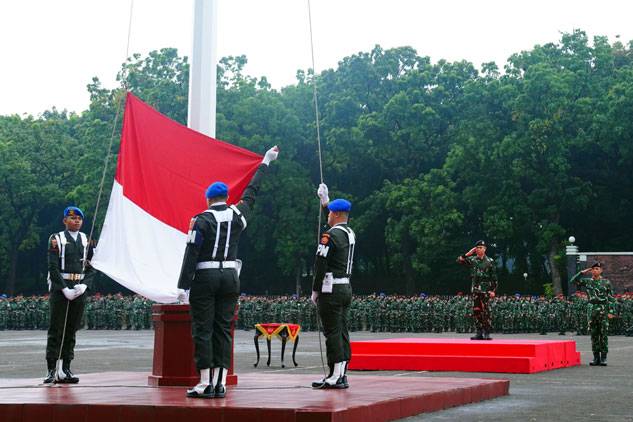 Mabes TNI Gelar Upacara 17-an: Panglima TNI Tekankan Kesiapan Hadapi Tantangan 2025