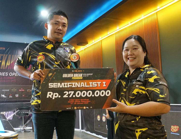 Golden Break Kembalikan Marwah Cabor Biliar Riau