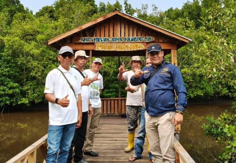 Kunjungi Kawasan Mangrove Paghet Seghaghah, Abdul Hamid: Tingkatkan Kesejahteraan Masyarakat Melalui Pemanfaatan Berkelanjutan