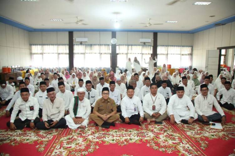 Peringatan Isra Miraj di Dinas Pendidikan Inhil, "Meneladani Hikmah Isra Mi&rsquo;raj Dalam Membangun Pendidikan Berkualitas"