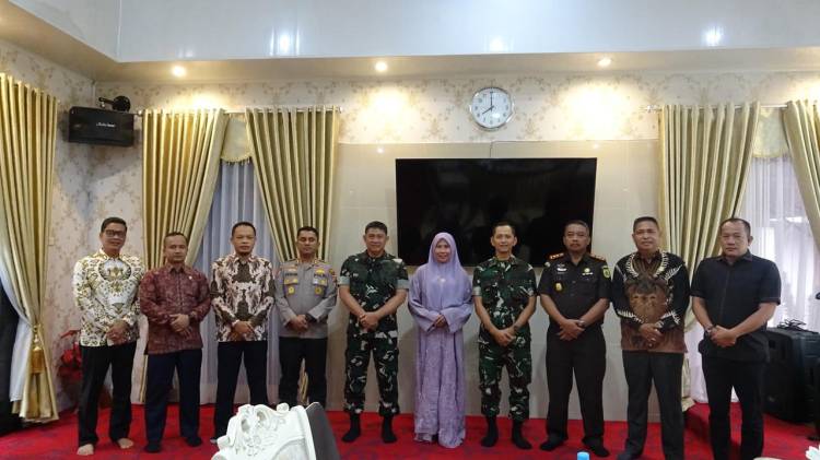 Sinergi Daerah dan TNI, Wabup Inhil Hadiri Silaturahmi Bersama Danrem 031/Wira Bima