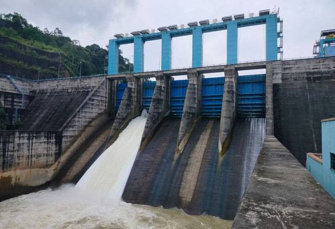 Inflow Waduk Terus Menurun, PLTA Koto Panjang Tutup Seluruh Pintu Spillway