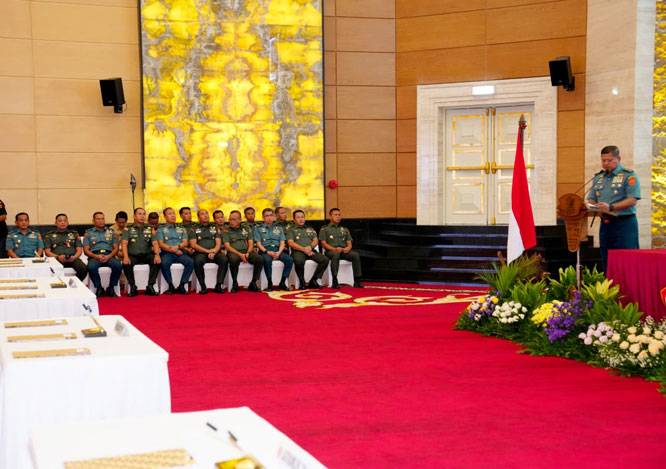 Irjen TNI Pimpin Penandatanganan Kontrak Pengadaan Barang dan Jasa UO Mabes TNI TA 2026