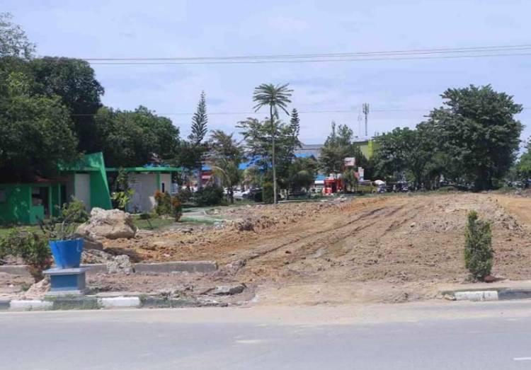 Simpang Sebidang Arifin Achmad-Sudirman Masuk Tahap Pengaspalan