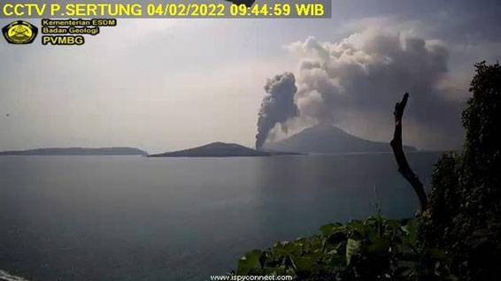 Tetap Waspada, Hari Ini 7x Gempa Erupsi Anak Krakatau