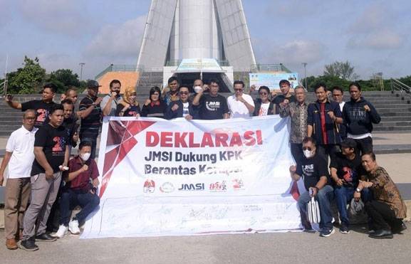 Komitmen Berantas Korupsi di Semua Lini, JMSI Tandatangani Deklarasi Anti Korupsi