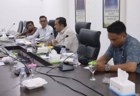 DPRD Meranti Kecewa, Raker bersama Pimpinan OPD Mitra Kerja Mandek