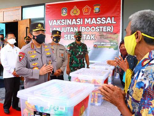 Kapolri Jenderal Listyo Paparkan Strategi Untuk Antisipasi Lonjakan Covid-19