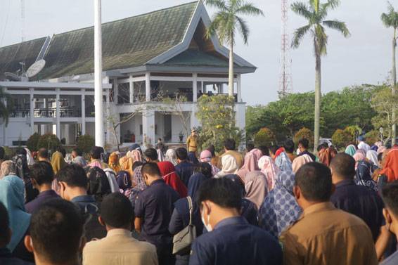 Wabup Husni Sampaikan Duka Mendalam Atas Musibah yang Menimpa Warga Paluh