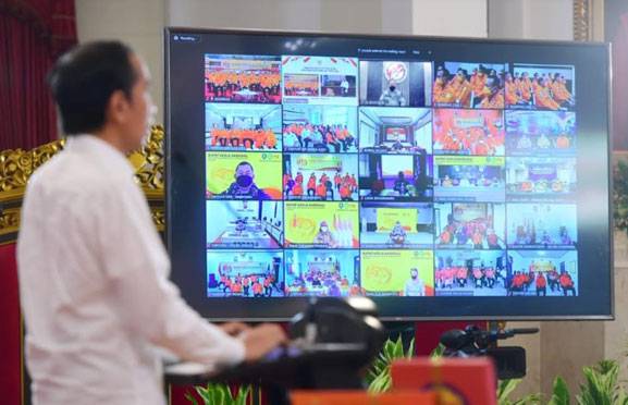 Kepala Bakamla RI Ikuti Virtual Pembukaan Rakernas Basarnas 2022