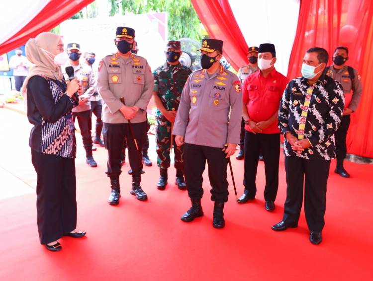 Sarankan Warga Dirawat di Isoter, Kapolri Jenderal Listyo Sigit : Kurangi Risiko Penyebaran dan Fatalitas