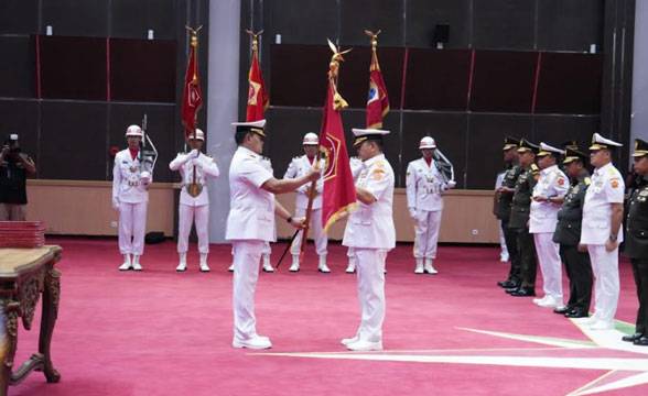 Panglima TNI Pimpin Sertijab Tujuh Jabatan di Lingkungan Mabes TNI