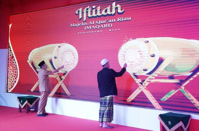Siapkan Generasi Qurani, Syamsuar Luncurkan Maqari