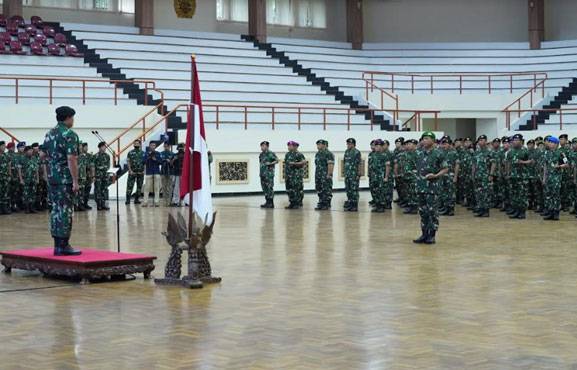 Panglima TNI Pimpin Upacara Korps Kenkat 107 Orang Pati TNI