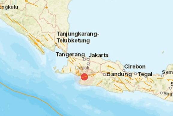 Sukabumi Digoyang Gempa Dangkal M 4.0, Kedalaman 3 Kilometer