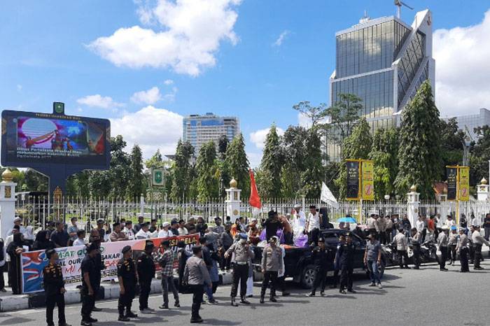 Aksi Bela Alquran, Umat Islam Riau Turun ke Jalan