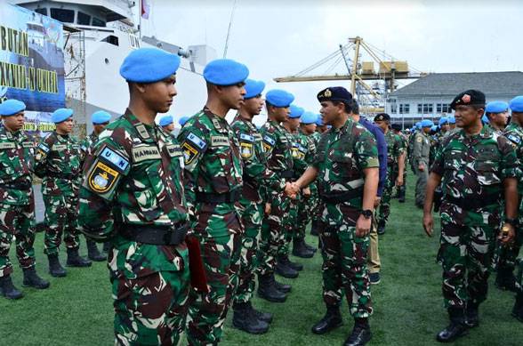 Tuntaskan Misi Perdamaian Dunia, KRI Frans Kaisiepo-368 Tiba di Tanah Air