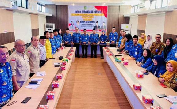 Target Program Unggulan, Dinkes Bengkalis Bahas Ranwal Renja 2025 Bersama Sejumlah PD