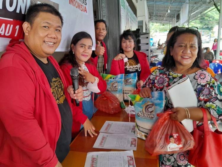 PSI Pekanbaru Bantu Masyarakat, Gelar Bazar Sembako Murah