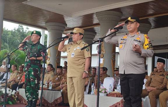 Gelar Apel Kesiapan Pemilu, 10 Ribu Personil Gabungan di Siagakan