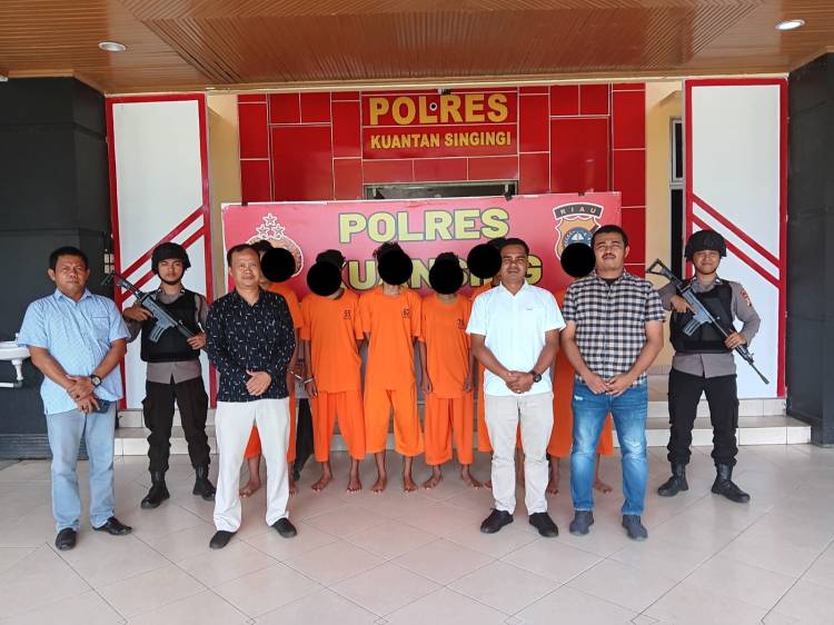 Polres Kuansing Ungkap Kasus Persetubuhan Anak di Bawah Umur