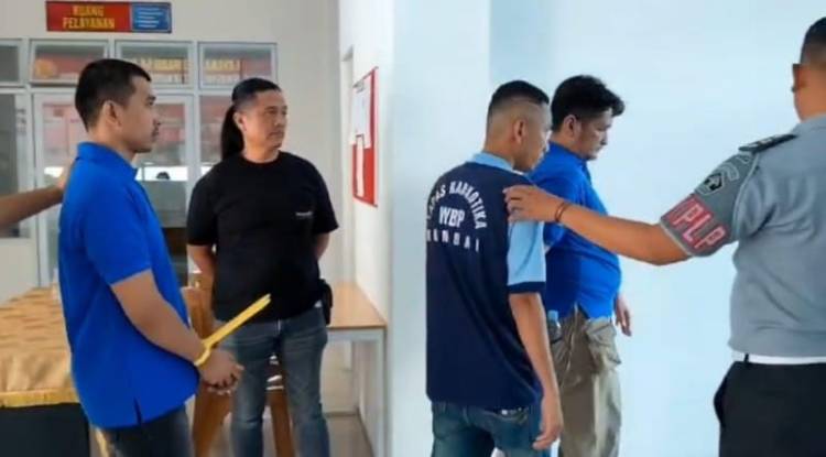 Tiga Napi Jadi Tersangka Penyelundupan Sabu ke Lapas Rumbai