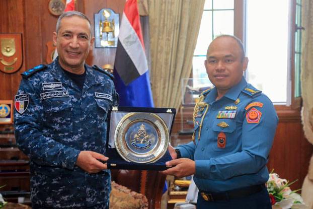 Tingkatkan Kerjasama Pertahanan, Athan RI Kairo Kunjungi Kepala Staf AL Mesir