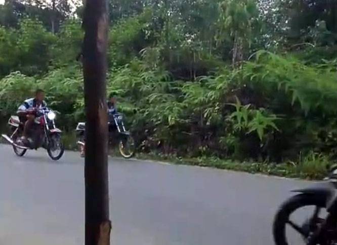 Aksi Balap Liar di Desa IV Koto Setingkai, Sangat Meresahkan Masyarakat