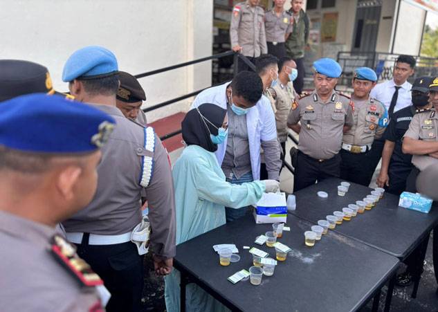 Lima Oknum Personel Positif Narkoba, Kapolres Meranti Tegaskan Tak Ada Toleransi
