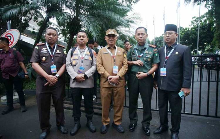Dihadiri Presiden, Bupati Inhil Ikuti Rakornas Forkopimda di Bogor