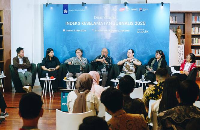 Indeks Keselamatan Jurnalis 2025 Menurun, 67 persen Jurnalis Pernah Alami Kekerasan
