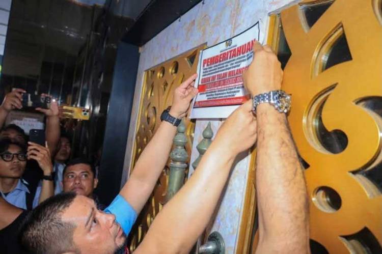 Pemko Tegaskan New Paragon Pekanbaru Masih Disegel