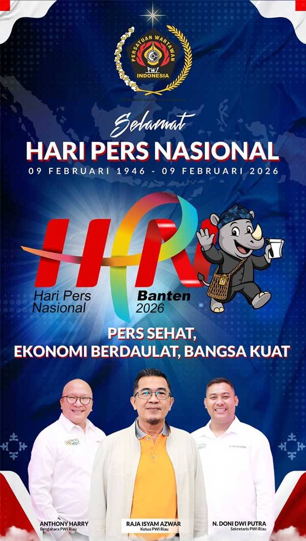 Ratusan Wartawan Riau Ramaikan HPN 2026 di Banten