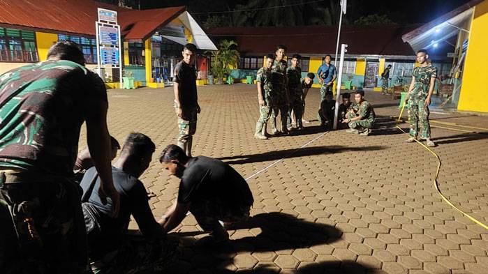 Satgas Gulbencal TNI AD Percepat Rehabilitasi SDN Lhok Medang Ara Aceh Tamiang